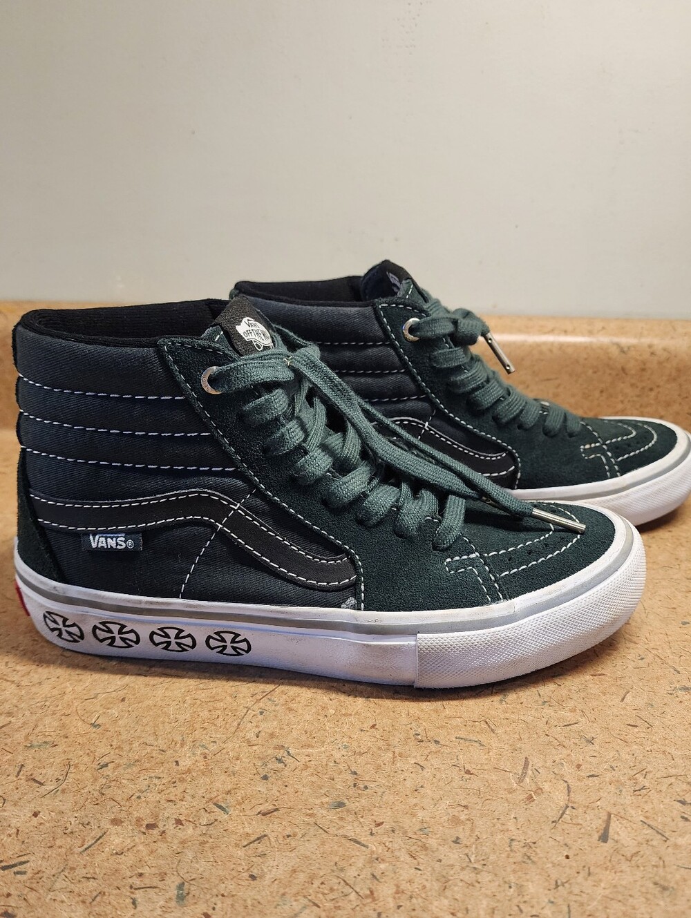 Vans Independent Sk8-hi Mens Size 4 Women's Size 5.5
